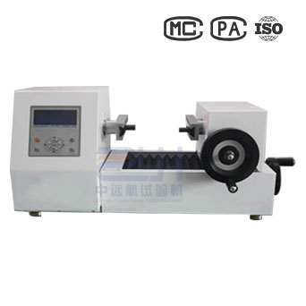 臥式手動數(shù)顯彈簧扭轉試驗機